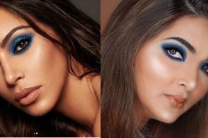 Tampil full makeup, 5 seleb ini disebut mirip Kim Kardashian