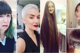 12 Inspirasi potong rambut ekstrem, bikin penampilan makin fresh