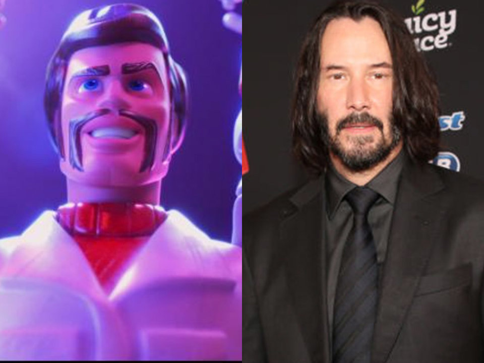12 Penampakan karakter Toy Story di dunia nyata, ada Keanu Reeves