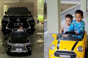 Intip harga mobil-mobilan 7 anak seleb