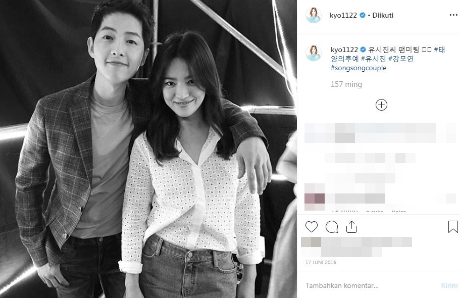 Resmi gugat cerai Song Hye Kyo, ini pernyataan lengkap Song Joong Ki