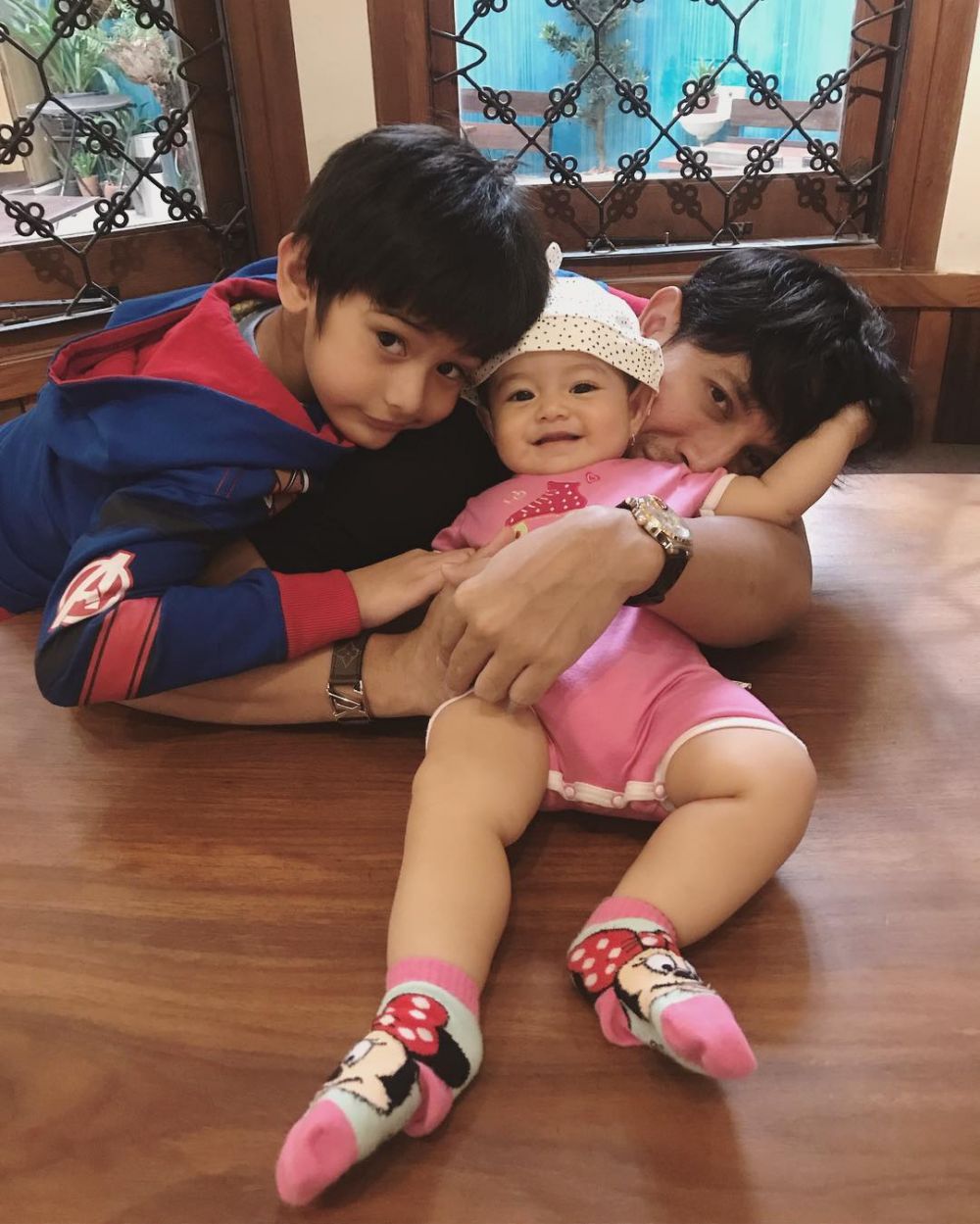 10 Momen manis King Faaz, putra Fairuz A Rafiq bareng adik tiri