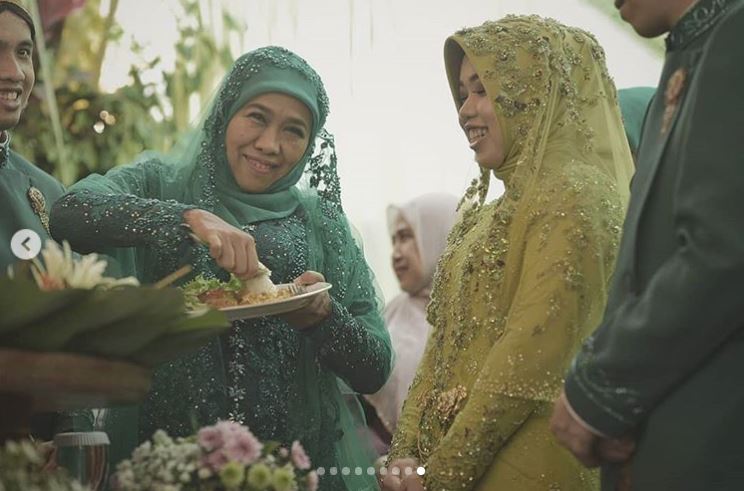 10 Momen siraman putri Khofifah jelang nikah, penuh haru