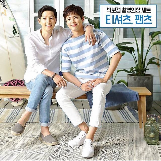 8 Momen persahabatan Park Bo-gum & Song Joong-ki, bromance abis