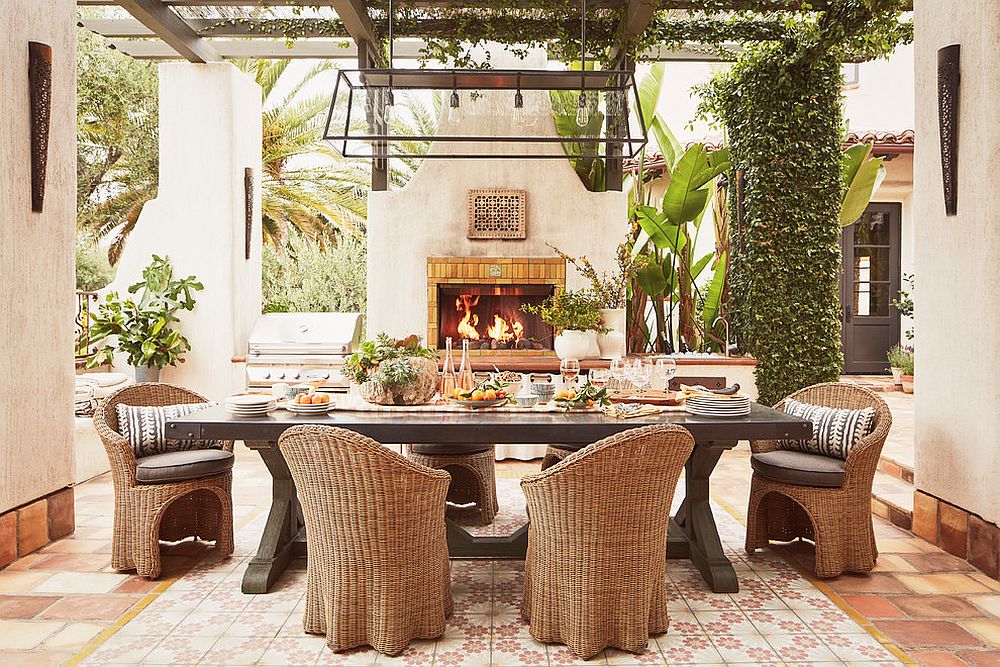 15 Desain ruang makan outdoor  ini bikin suasana makin nyaman