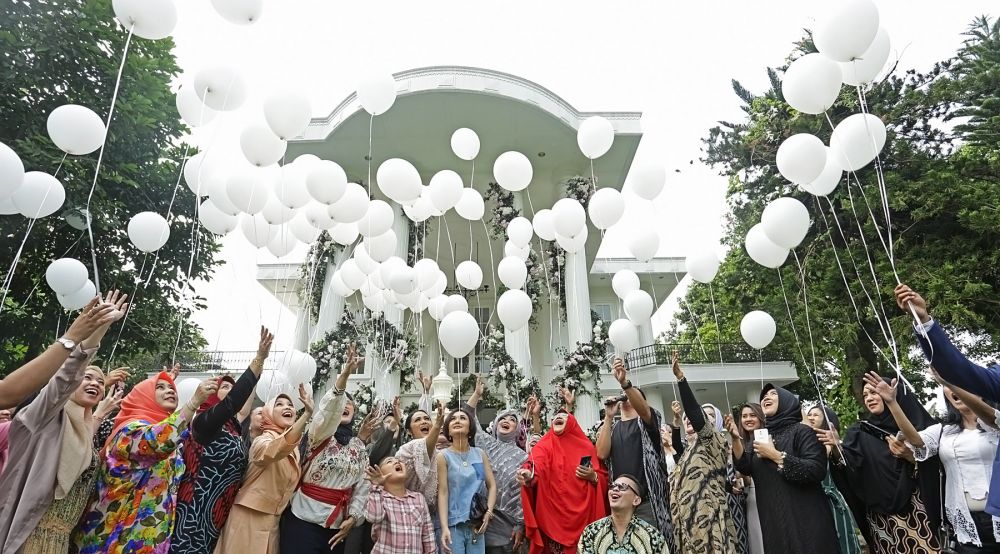 10 Momen seru ulang tahun Rina Gunawan ke-45, bertabur seleb