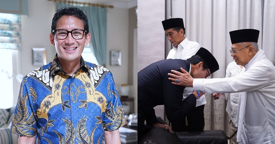 Jokowi-Ma'ruf menang, begini ucapan selamat Sandiaga Uno