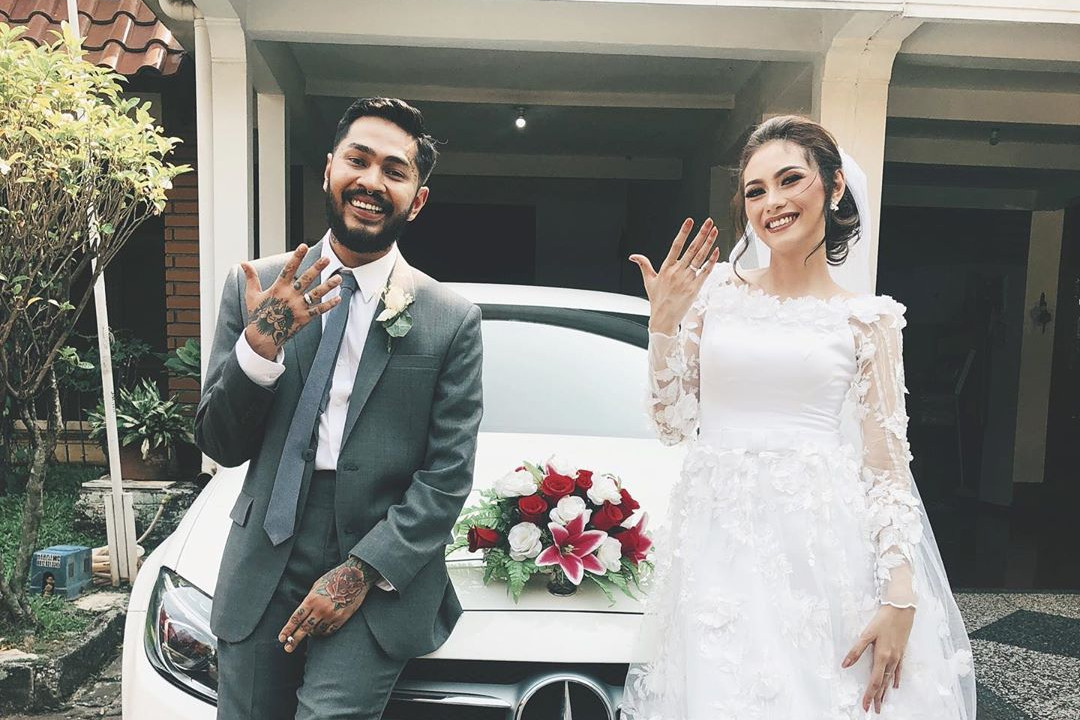 Onadio eks vokalis Killing Me Inside resmi menikah