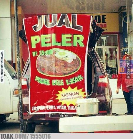 12 Iklan warung makan ini absurd banget, bikin tepuk jidat