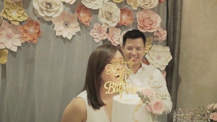 9 Momen seru pesta ultah Shandy Aulia ke-32, hamil jadi kado terindah