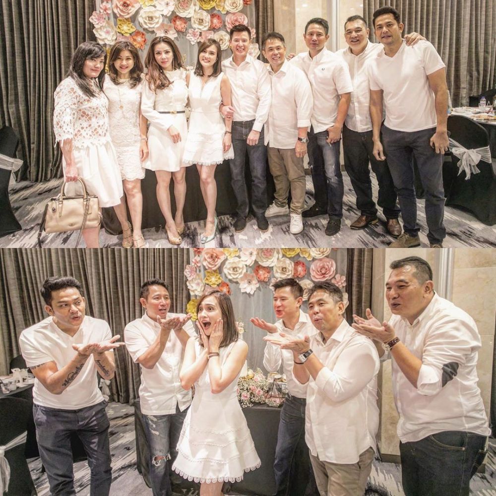 9 Momen seru pesta ultah Shandy Aulia ke-32, hamil jadi kado terindah