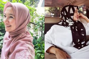 Penampilan terbaru Cut Mini, kini berhijab 