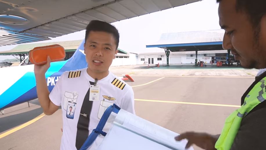 Kembali raih lisensi terbang, ini momen Capt Vincent saat jalani tes