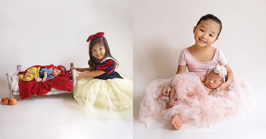 7 Potret newborn Thania Putri Onsu, ada bertema Snow White