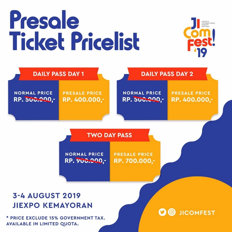 Festival komedi terbesar di Indonesia ini dijamin bakal mengocok perut