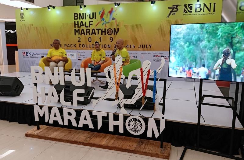 Nih ajang half marathon yang digelar di lokasi paling hijau dan steril