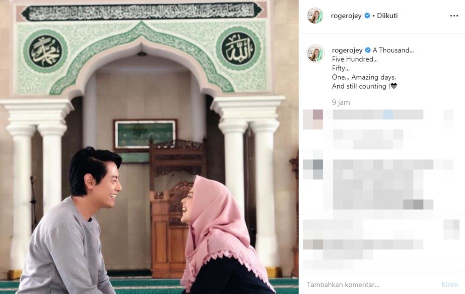 Cut Meyriska & Roger kompak unggah foto romantis, kode segera nikah?