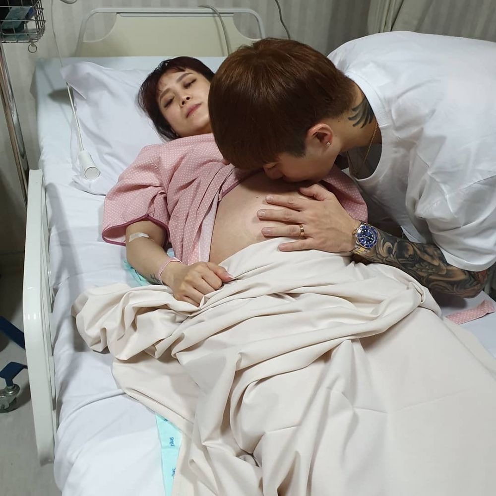 7 Momen perjuangan Moa Aeim sebelum melahirkan anak ke-4