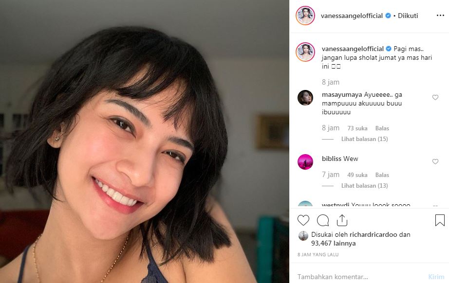 Ingatkan tunaikan salat, penampilan Vanessa Angel malah tuai kritik