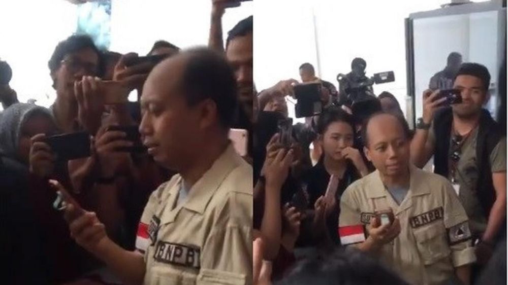 Mengenang impian Sutopo jadi kenyataan, bertemu Raisa & salaman Jokowi