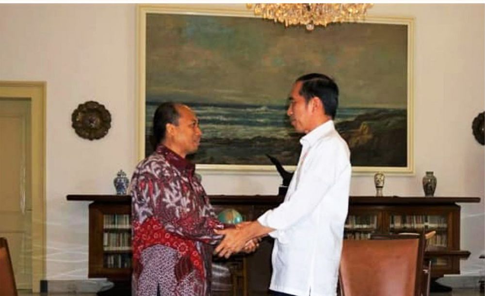 Mengenang impian Sutopo jadi kenyataan, bertemu Raisa & salaman Jokowi