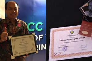 5 Penghargaan ini diterima Sutopo Purwo Nugroho semasa hidupnya