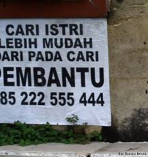 10 Spanduk iklan lowongan kerja ini absurd abis, bikin ngakak