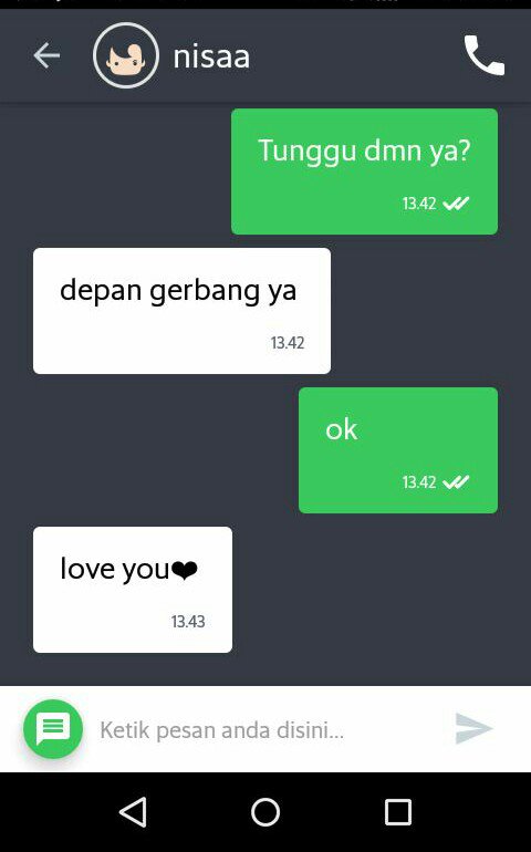 10 Chat lucu pelanggan ojek online pakai Bahasa Inggris ini kocak