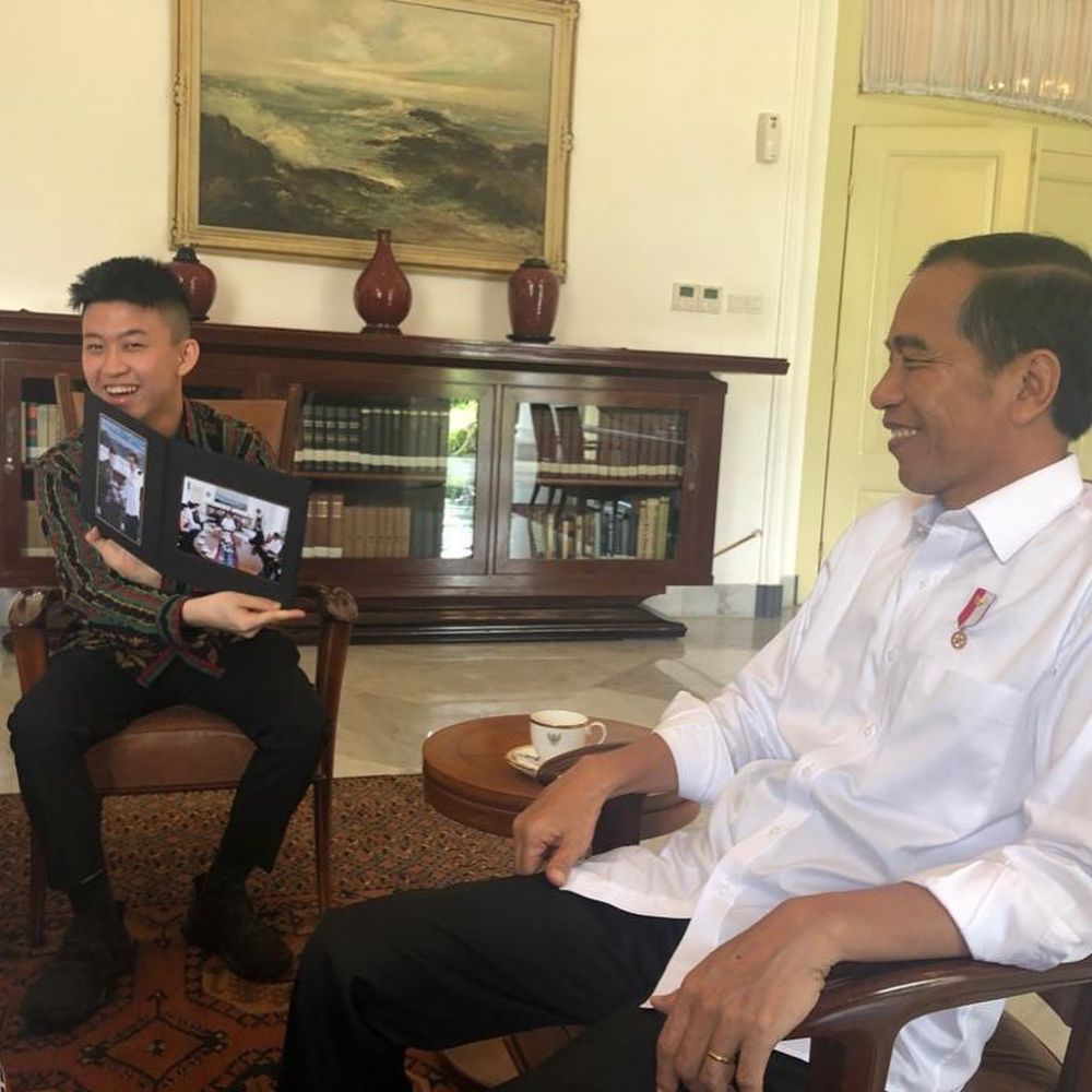 11 Momen pertemuan Rich Brian dan Presiden Jokowi, penuh kehangatan