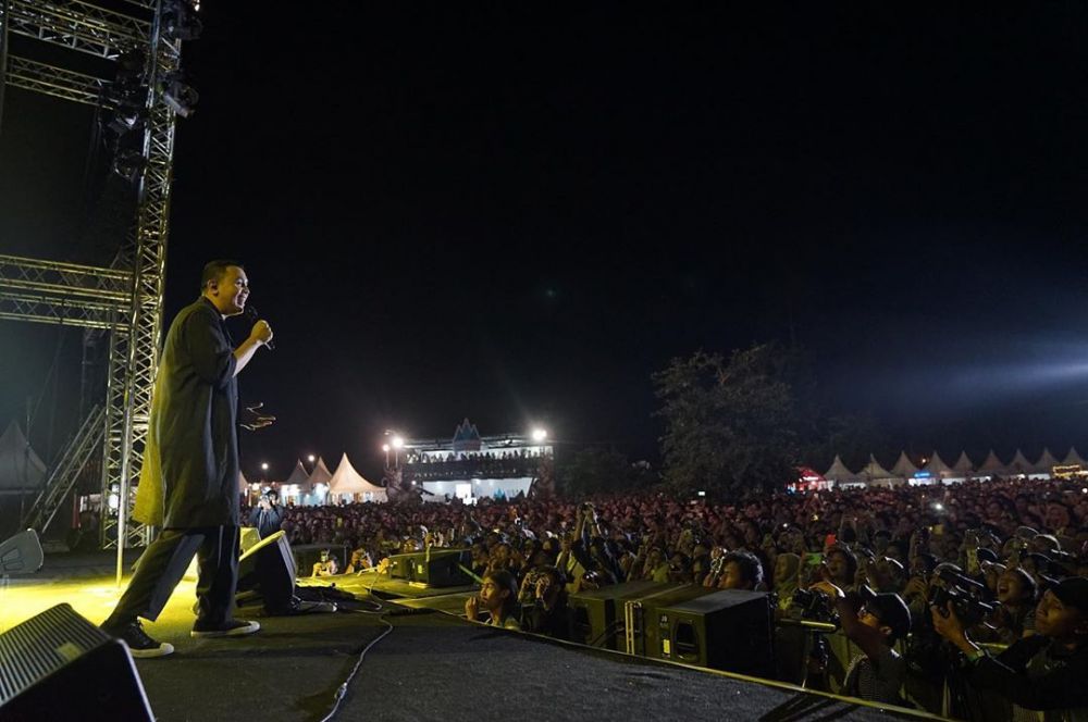 Tutup Prambanan Jazz 2019, Tulus berhasil buat penonton baper