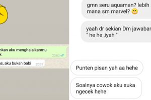 10 Chat lucu cara cewek nolak halus cowok, bikin auto mundur