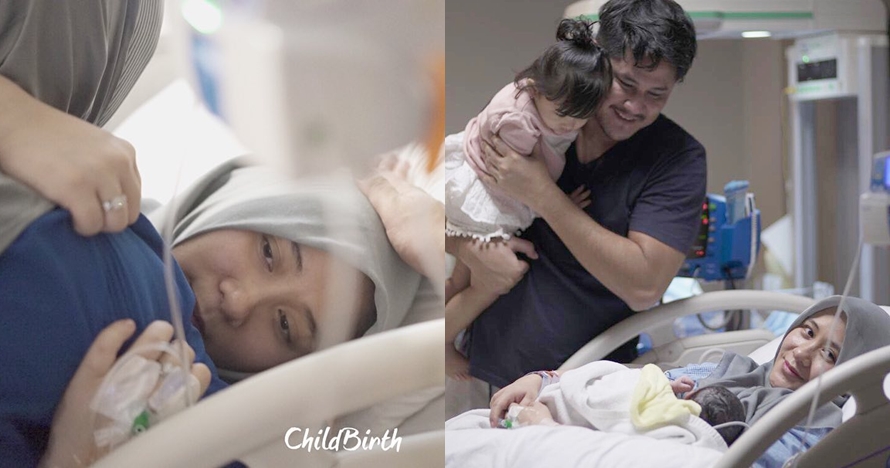 7 Momen kelahiran anak kedua Ryana Dea & Puadin Redi, penuh haru