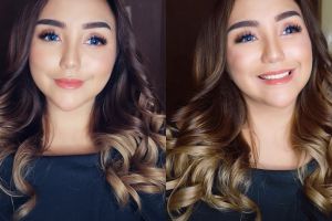 Beredar foto Salmafina pakai kalung salib, pindah agama?