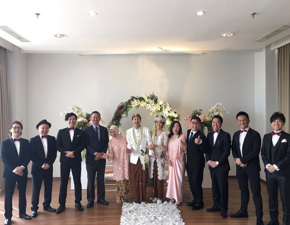 Dinikahi pria Jepang, ini 11 potret pernikahan Diasta eks JKT48