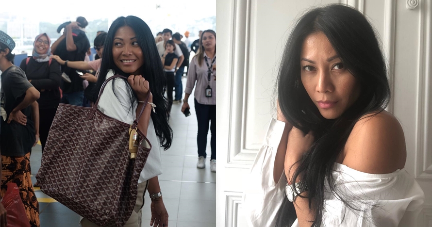 Tampil sederhana, ini momen Anggun C Sasmi pulang kampung ke Cilacap