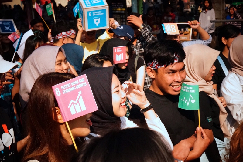 Begini aksi kampanye damai warga Bandung menghargai perbedaan, keren