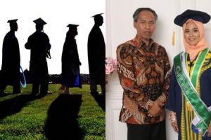 3 Driver ojek online ini lulus kuliah dengan predikat cumlaude