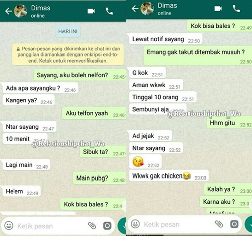 11 Percakapan lucu lika-liku punya pacar gamer, bikin senyum getir
