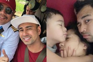 Kejar waktu demi Rafathar, Raffi Ahmad kerja naik helikopter