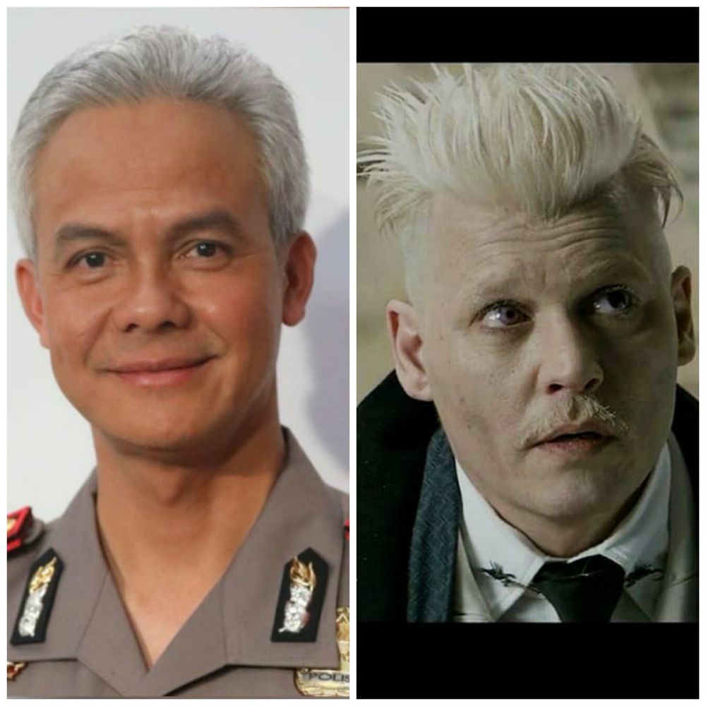 6 Foto editan lucu Ganjar Pranowo ala warganet, mengundang senyum