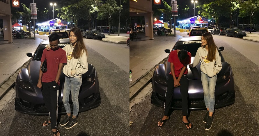 Mobilnya dipakai berfoto tanpa izin, reaksi cewek ini bikin kagum