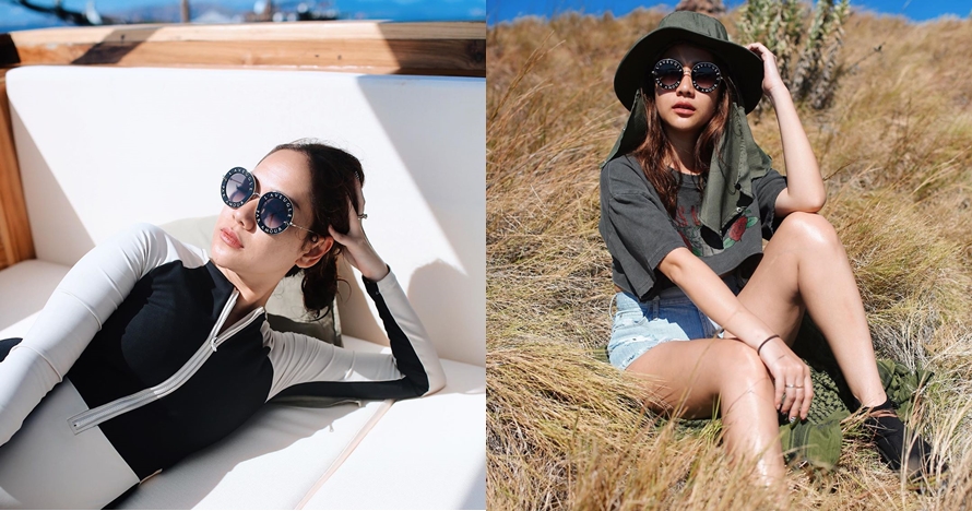 Unggah foto di atas kapal, baju Bunga Citra Lestari jadi sorotan