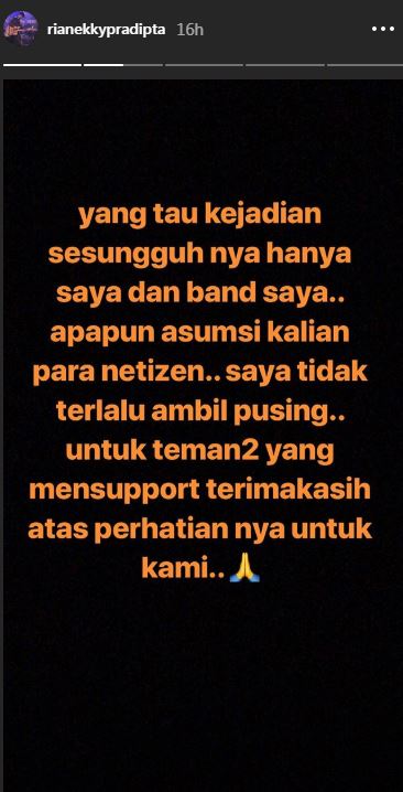 Ribut dengan sang basis di panggung, Rian D'Masiv ungkap penyebabnya