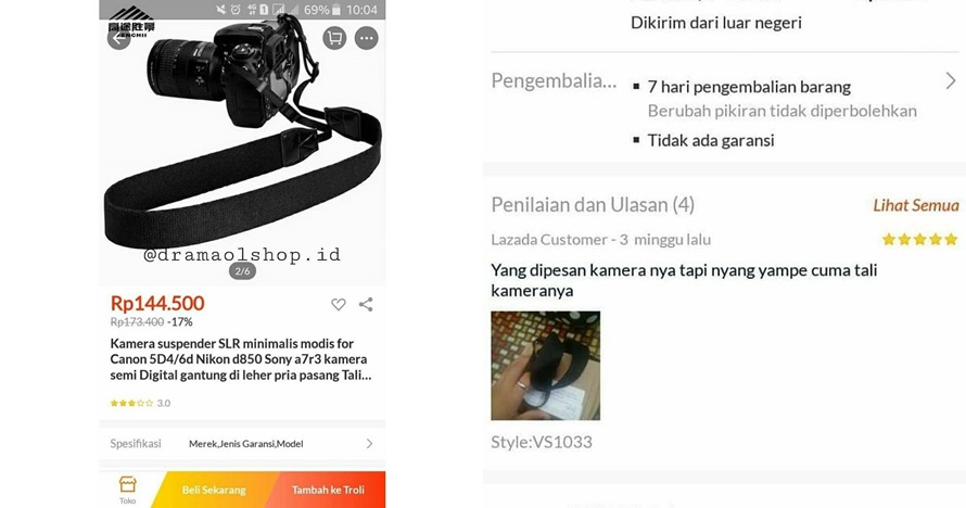 10 Postingan penjual online shop ini menipu, harus lihat dua kali
