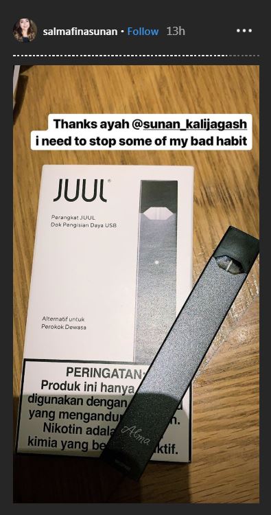 Akhirnya bertemu, ini momen makan malam Salmafina bareng sang ayah