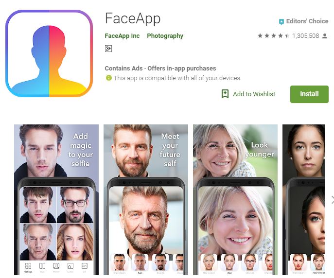 Cara download aplikasi FaceApp dan tips menggunakannya