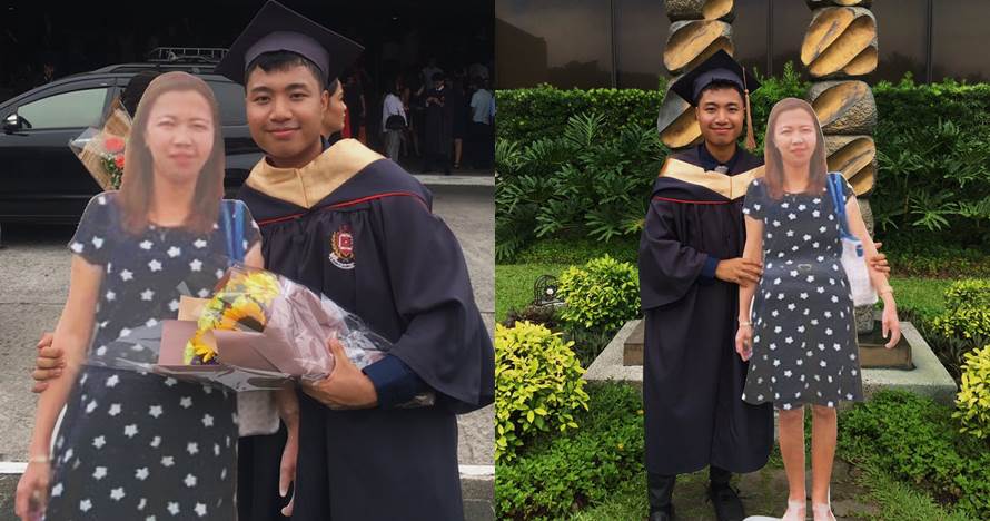 Kisah haru siswa bawa patung ibunya yang meninggal di hari wisuda