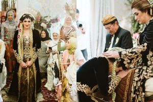 8 Momen sungkeman Tania Nadira, dirias jadi pengantin Jawa