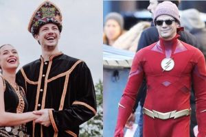 10 Foto pernikahan pemeran 'The Flash' dengan gadis Borneo