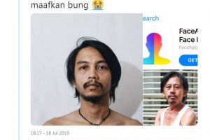 7 Foto lucu Age Challenge artis ala warganet, mirip tapi nyeleneh